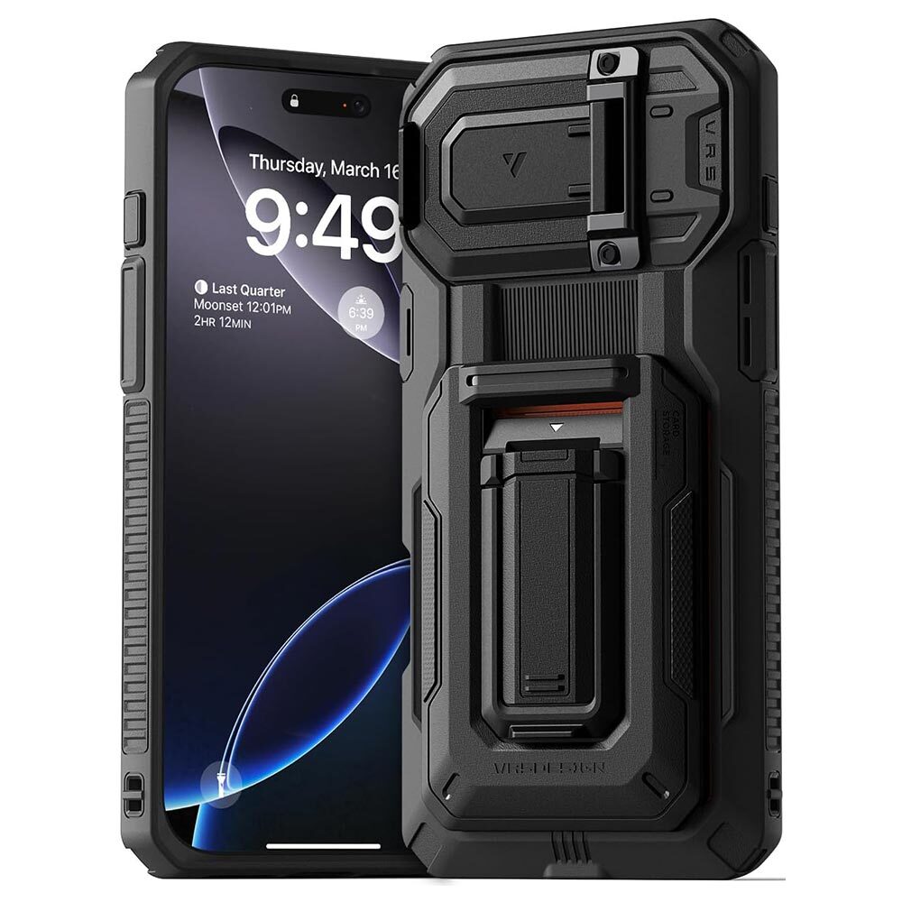 VRS DESIGN D-Wallet Origin Case for iPhone 16 Pro