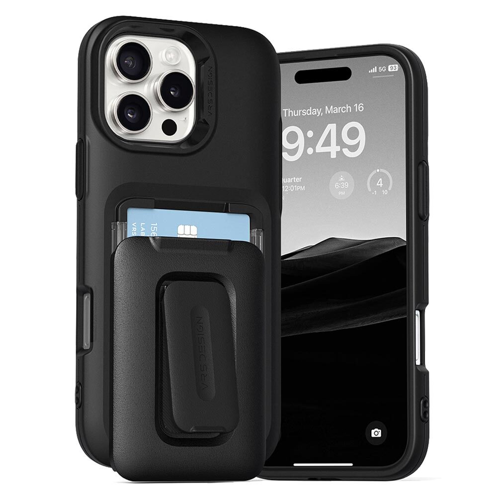 VRS DESIGN D-Wallet Orb Case for iPhone 16 Pro Max