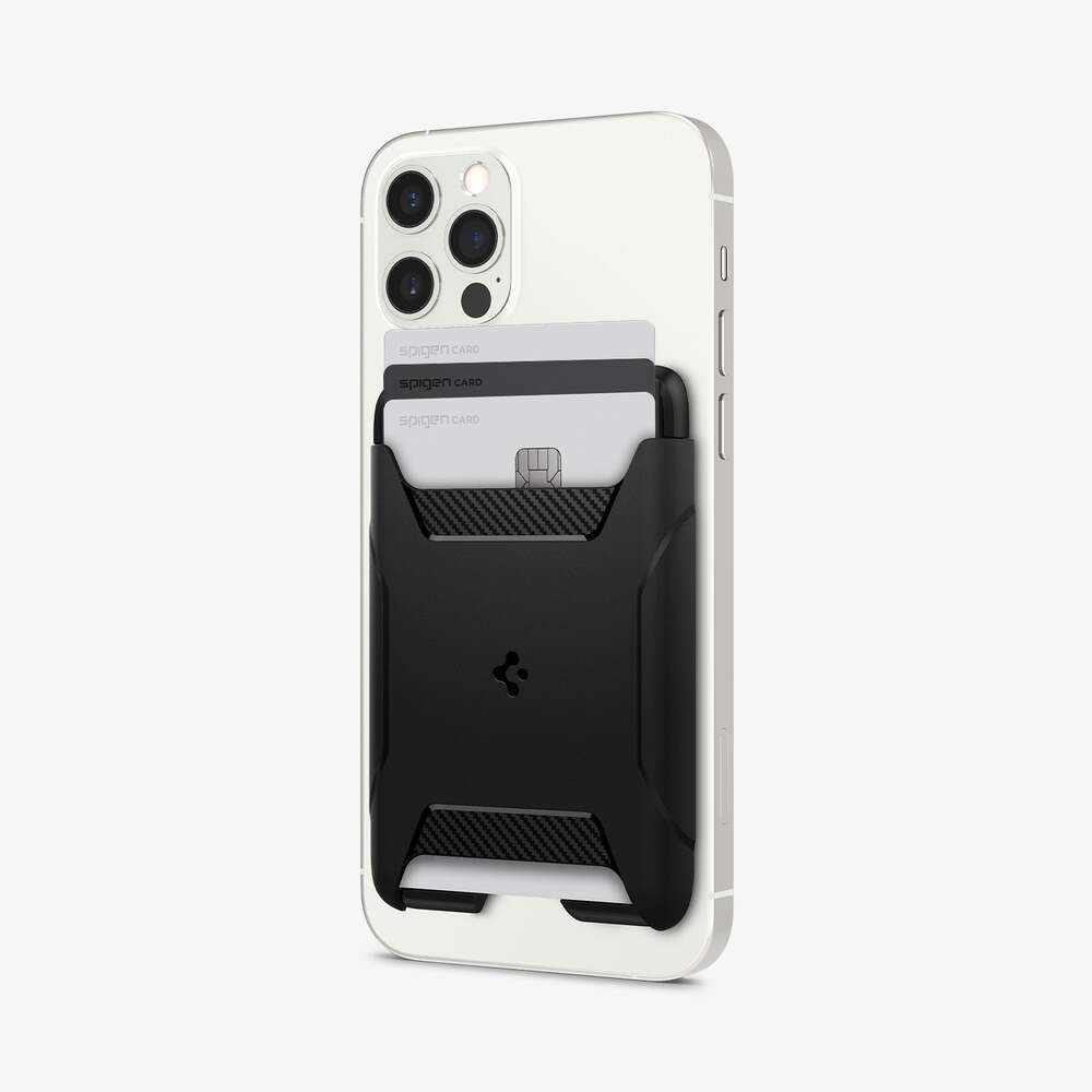 SPIGEN MagSafe Rugged Armor Wallet 3 Cards Holder (MagFit) for MagSafe / iPhone