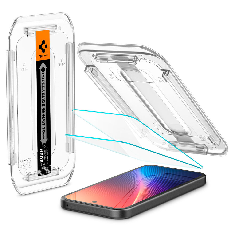 SPIGEN GLAS.tR EZ Fit 2PCS Glass for Google Pixel 9a Screen Protector