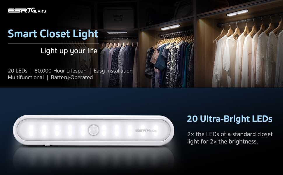 smart closet light