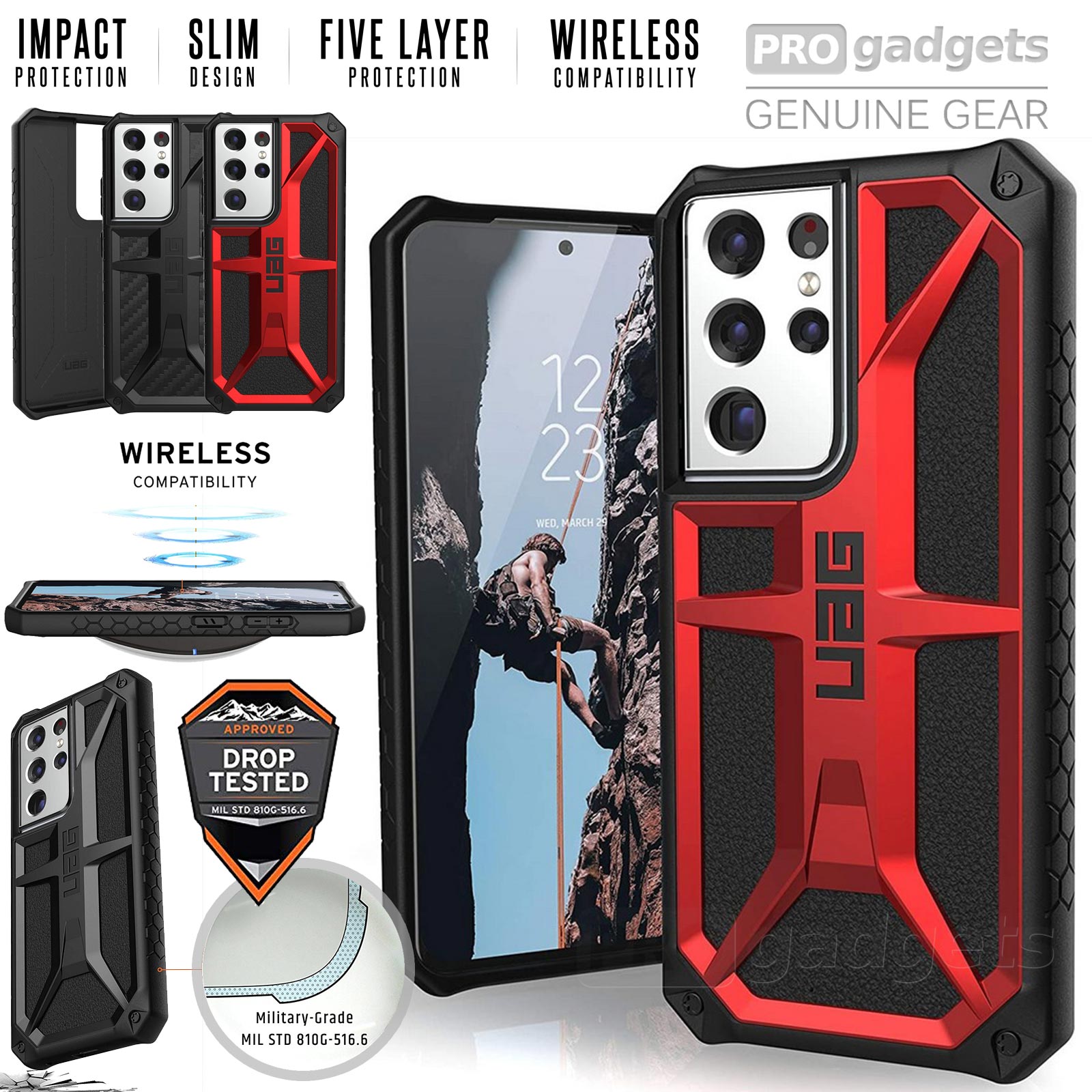 UAG Monarch Case for Galaxy S21 Ultra