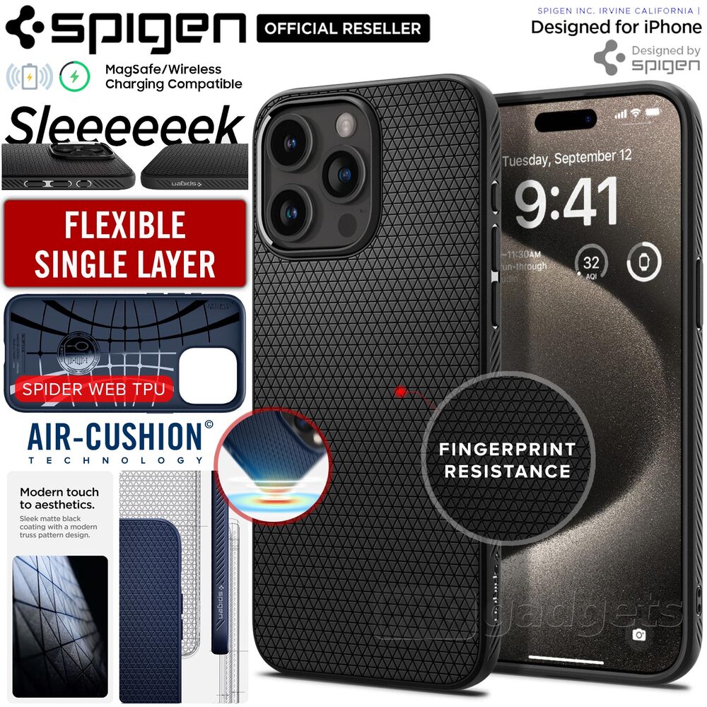 SPIGEN Liquid Air Case For IPhone 15 Pro Max