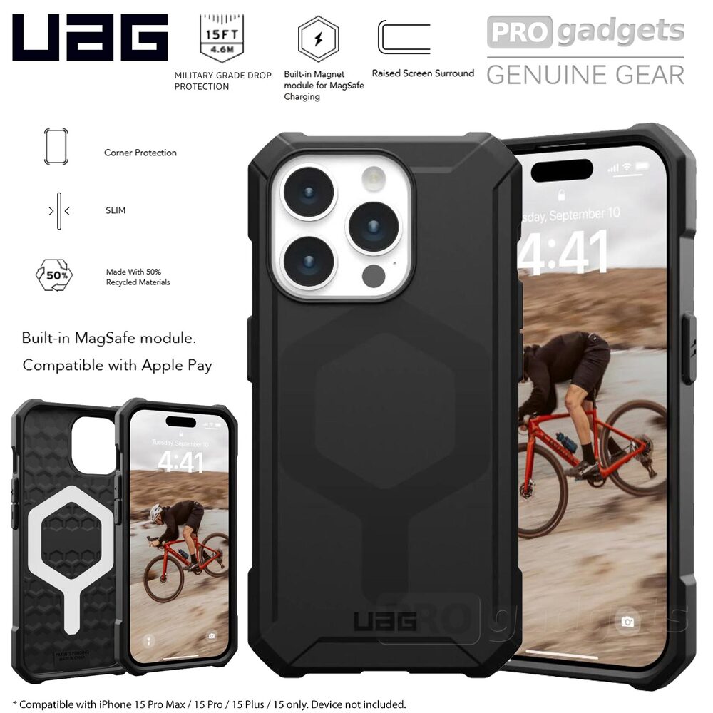 UAG Essential Armor Magsafe Compatible Case For IPhone 15 Pro Max